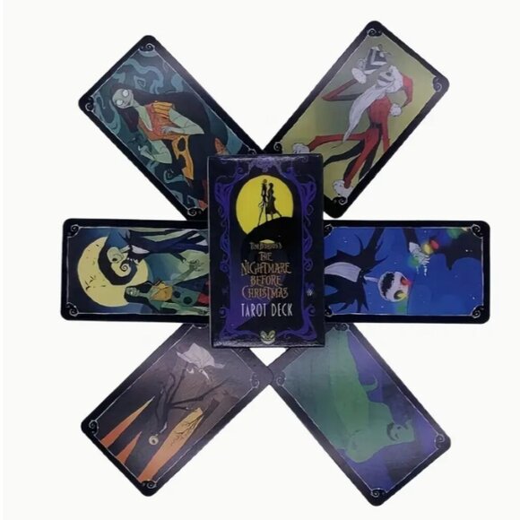 Nightmare Before Christmas Tarot 78 Card Deck NWT - Picture 5 of 5
